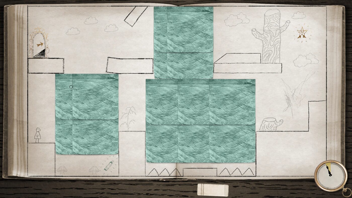 Linebound level with undrawn platform areas