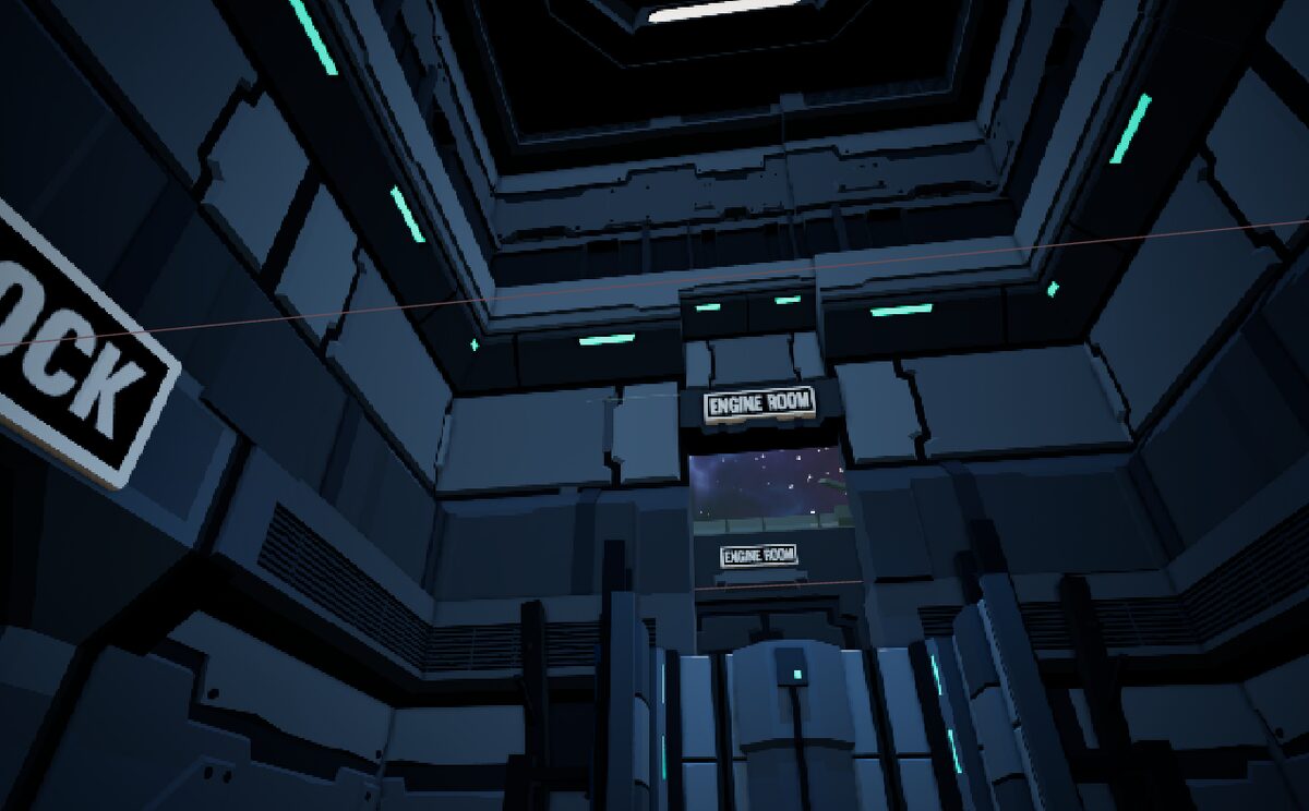 HQ engine room shaft