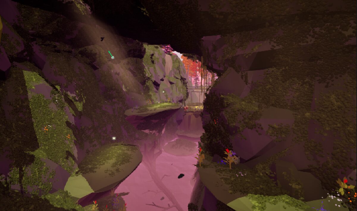 Pipori Prime canyon cave interior