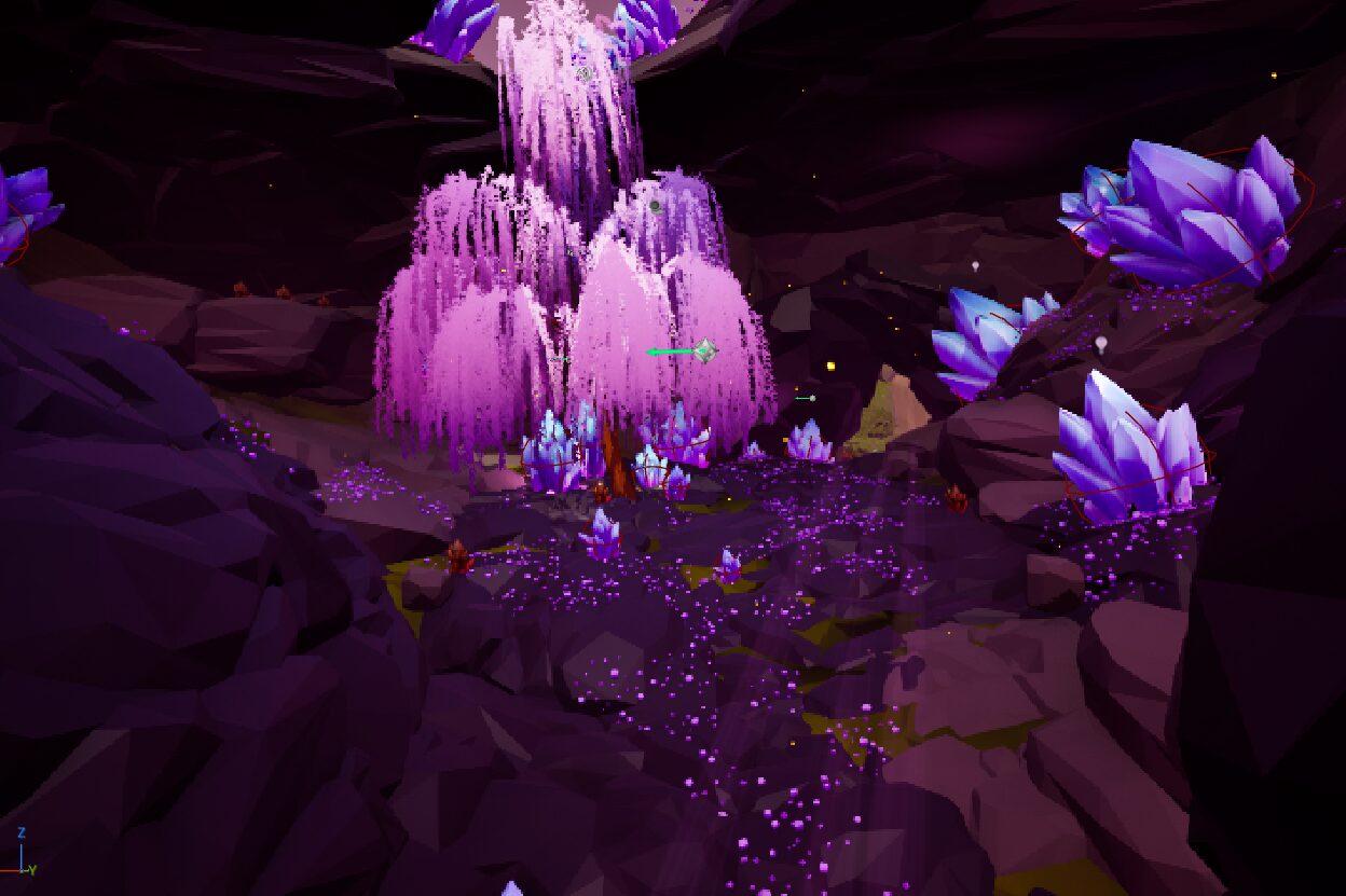 P.R.O.S. Pipori Prime map, crystal formation area